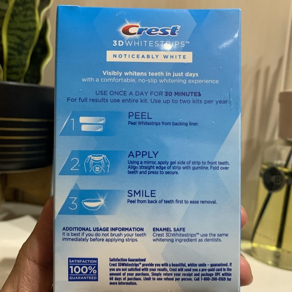 Crest Other Crest 3d Whitestrips Dental Whitening Kit Noticeably